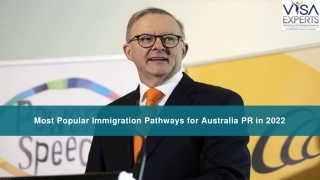 Most Popular Immigration Pathways for Australia PR in 2022