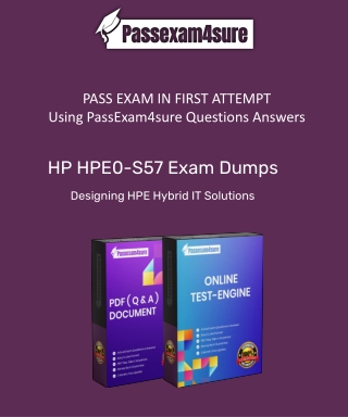 HP HPE0-S57 Exam Dumps - Secret To Pass In First Attempt (2022)
