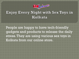 Sex Toys in Kolkata- Onbedroom