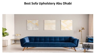 Best Chair Headboards in Abu Dhabi