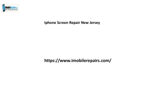 Iphone Screen Repair New Jersey Imobilerepairs.com.....