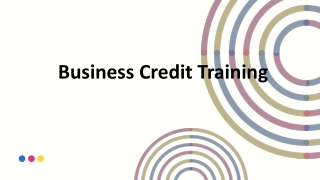 Business Credit Training