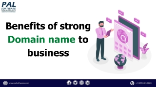 Benefits of strong Domain name to business