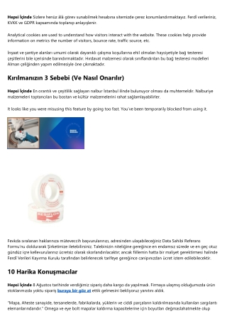 Neden Başarısız Olduğunuz