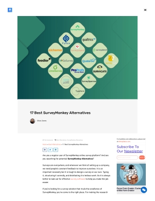 Alternatives to surveymonkey