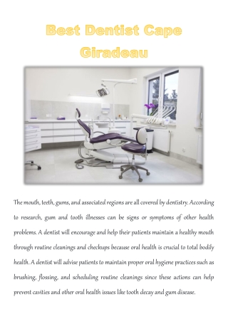 Best Dentist Cape Giradeau