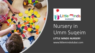 Nursery in Umm Suqeim​