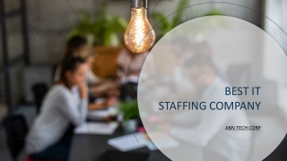 The leading IT staffing company in the USA