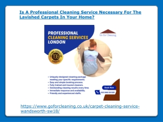 Cleaning Service Necessary For The Lavished Carpets