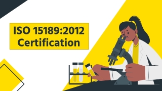 ISO 15189:2012 Certification