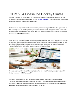 ccm franework