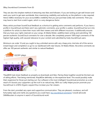 20 Questions You Should Always Ask About buy soundcloud comments Before Buying I