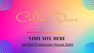 Ad Film Production House Delhi