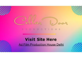 Ad Film Production House Delhi