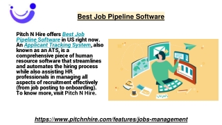 Best Job Pipeline Software