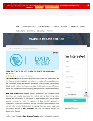 best-data-science-training