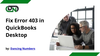 Fix Error 403 in QuickBooks Desktop