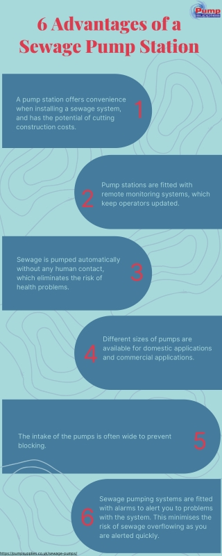 6 Advantages of a Sewage Pump Station