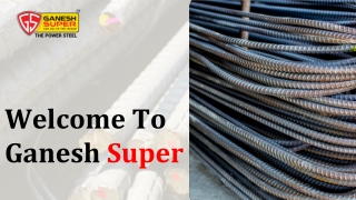 TMT Bars Manufacturers in Muzaffarpur - Ganesh Super