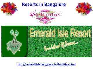 Resorts in Bangalore