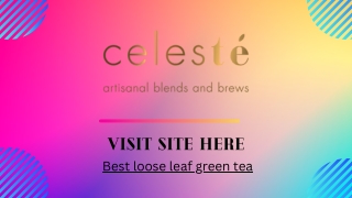 Best loose leaf green tea