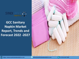 GCC Sanitary Napkin Market Size PDF 2022-2027 Syndicated Analytics