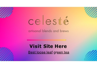Best loose leaf green tea