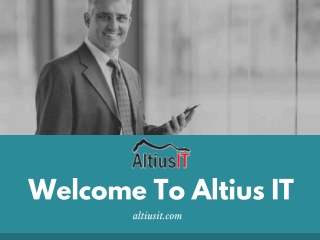 Welcome to Altius IT