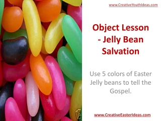 Object Lesson - Jelly Bean Salvation
