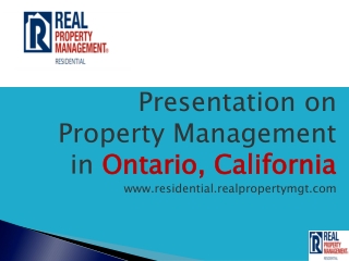 property management ontario california