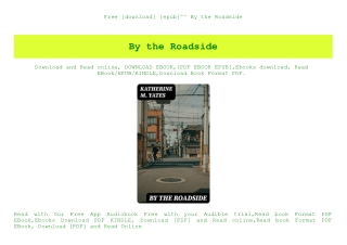 Free [download] [epub]^^ By the Roadside (DOWNLOAD E.B.O.O.K.^)