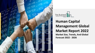 Human Capital Management Market Industry Analysis, Size, Share, Trends 2031