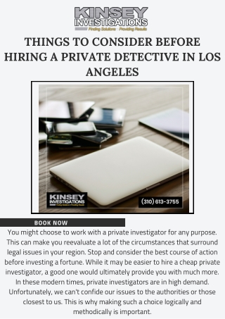 Are You Ready To Hire Private Investigator In Los Angeles?