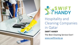 Hospitality and Cleaning Companies in Qatar​
