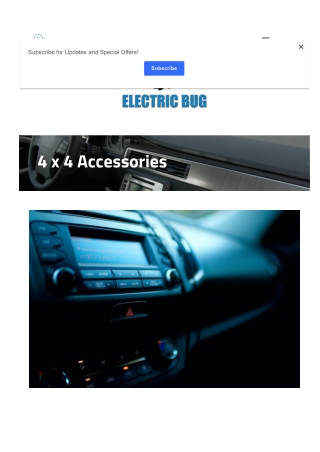 4 x 4 Accessories