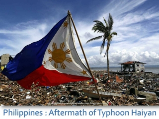 2013 Philippines : Aftermath of Typhoon Haiyan