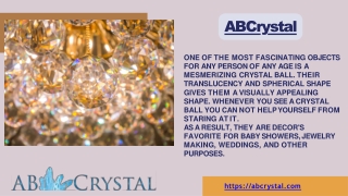 Buy Beautiful Asfour Crystal Balls for Decoration