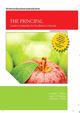 Principal The Creative Leadership for Excellence in Schools Updated