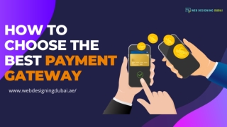 how to choose the payment gateway -slide