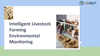 Livestock Farming Environmental Monitoring Solution