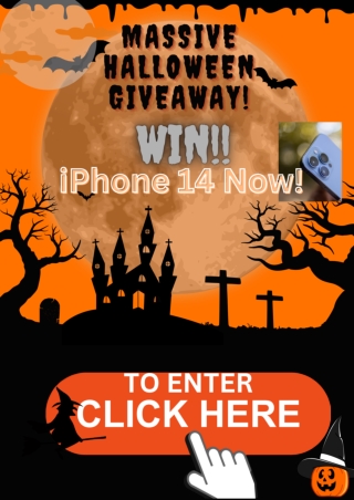 iphone 14  Halloween Giveaway