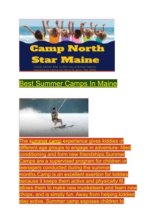 Best Summer Camps In Maine (1)