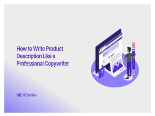 How to Write Product Description Like a Professional Copywriter