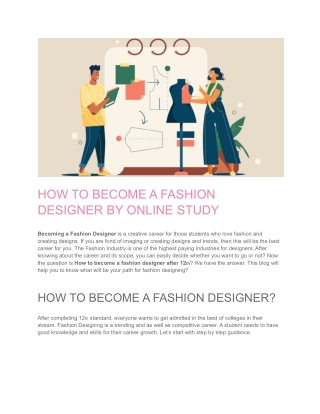 How to Become a Fashion Designer After 12th? | Hunar Online