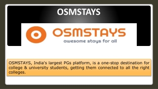 Best PG in Patel Nagar Gurgaon - Osmstays