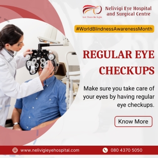 Having a Regular Eye Checkups - Best Eye Hospital in Bellandur, Bangalore - Nelivigi Eye Hospital