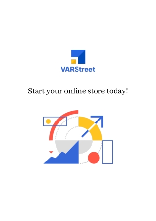 Start your online store today!