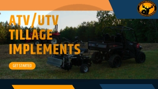 Plotmaster Systems - ATV UTV Tillage Implements