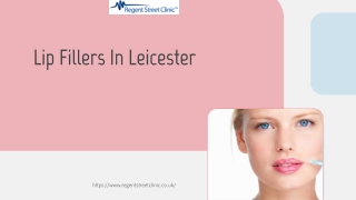 Lip Fillers In Leicester