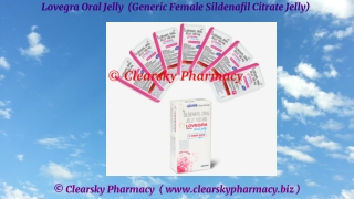 Lovegra Oral Jelly (Generic Female Sildenafil Citrate Jelly)